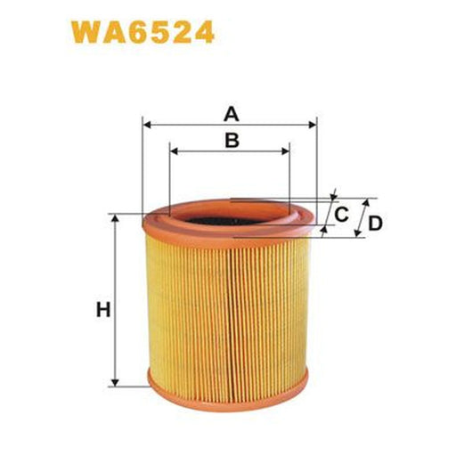 WIX Engine Air Filter WA6524