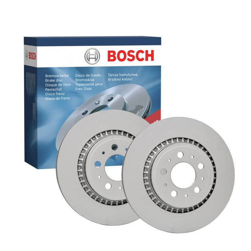 Bosch 2 x Vented Rear Brake Discs 0 986 479 C78