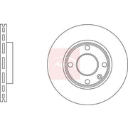 Apec 2 x Vented Front Brake Discs DSK3181