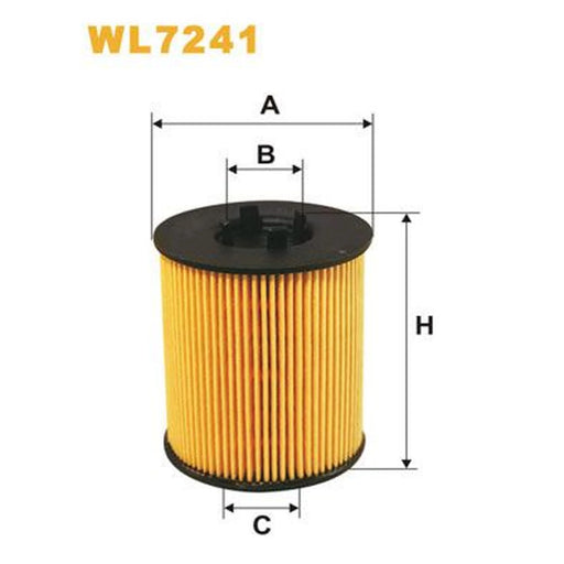WIX Engine Oil Filter WL7241