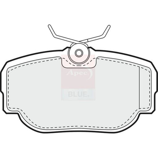 Apec Rear Brake Pad Set PD3297