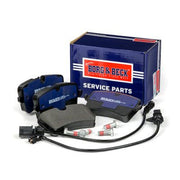Borg & Beck 4 x Rear Brake Pad Set BBP2291