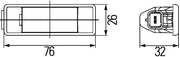 Hella 2KA 008 224-307 Licence Plate Light