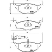 DON Front Brake Pad Set PCP1930