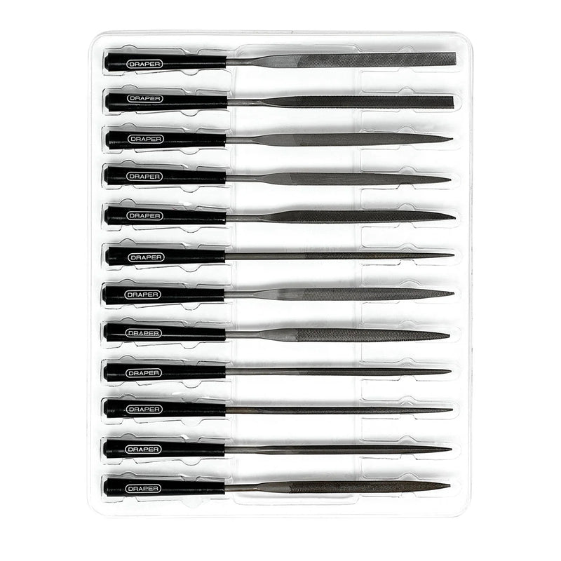 Draper Needle File Set 140mm 12 Piece