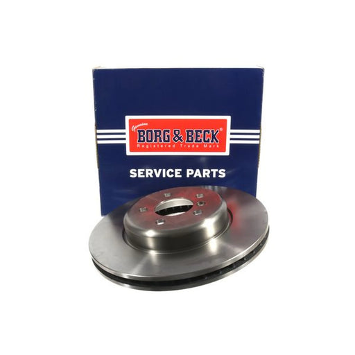 Borg & Beck 2 x Vented Front Brake Discs BBD7005S