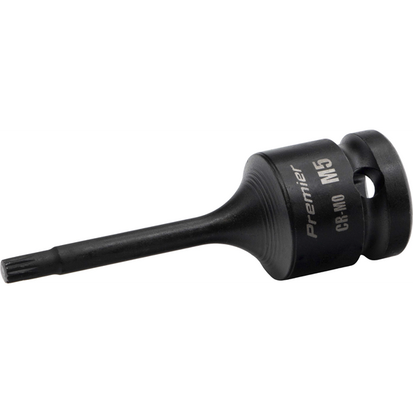 Sealey 1/2"Dr Impact Spline Socket Bit M5