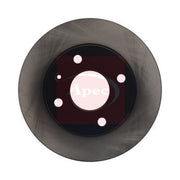 Apec 2 x Solid Front Brake Discs DSK123
