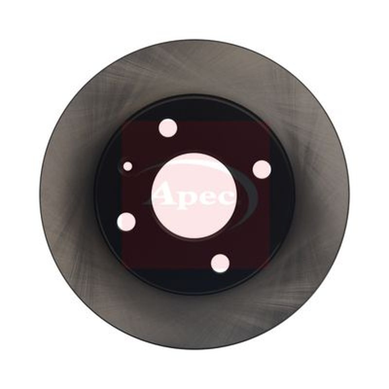 Apec 2 x Solid Front Brake Discs DSK123