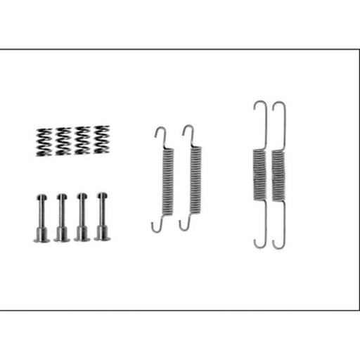 Mintex Parking Brake Shoe Accessory Kit Rear MBA826