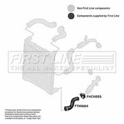 First Line Intercooler Turbo Charge Air Hose FTH1664