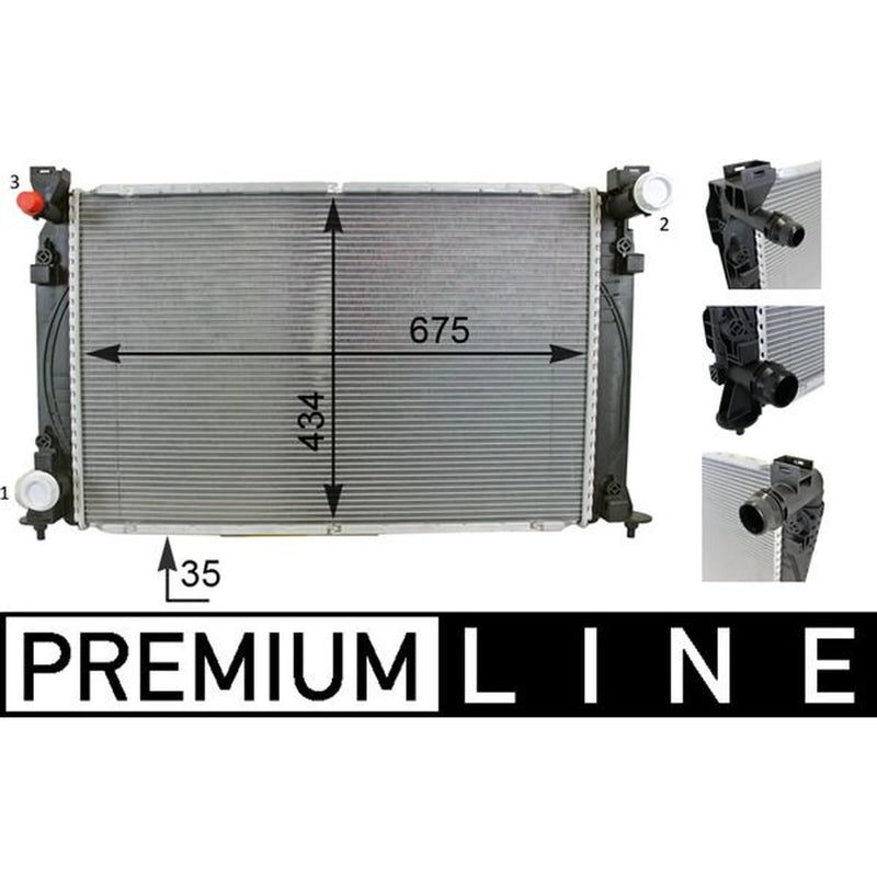Mahle Engine Radiator CR 79 000P