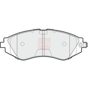 Apec Front Brake Pad Set PAD980