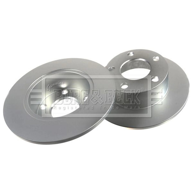 Borg & Beck 2 x Rear Brake Discs BBD4949