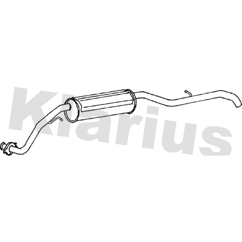 Klarius Box With Tail Pipe Rear SZ65L