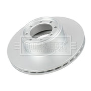 Borg & Beck 2 x Vented Rear Brake Discs BBD5902S