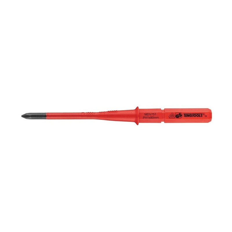 Teng Tools Insulated Screwdriver MDV731 3mm Flat Blade