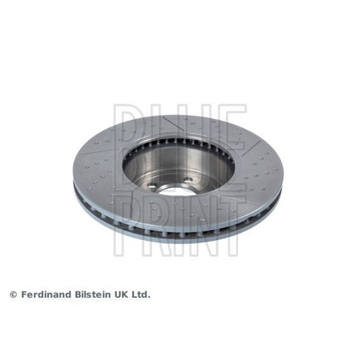 Blue Print 2 x Perforated/Vented Front Brake Discs ADB114380