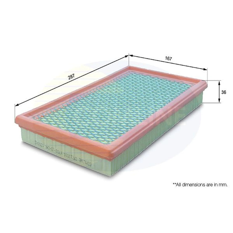 Comline Engine Air Filter CMZ12010