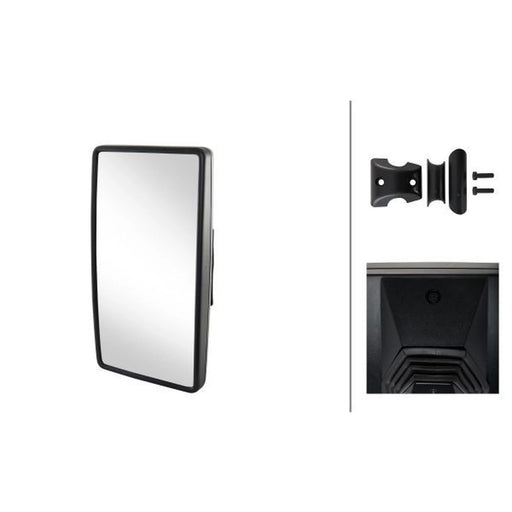 Hella Driver Cab Exterior Mirror Wide Thick 8SB 501 191-202