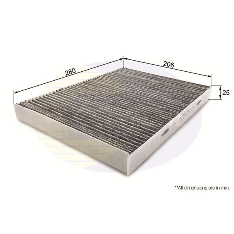 Comline Cabin Air Filter (Pollen Filter) EKF112A