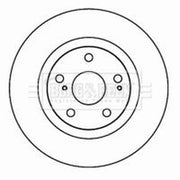 Borg & Beck 2 x Vented Front Brake Discs BBD4606