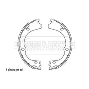Borg & Beck Parking Brake Shoe Set BBS6531