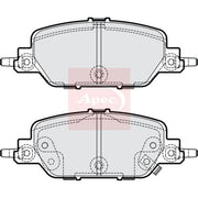 Apec Rear Brake Pad Set PAD2322