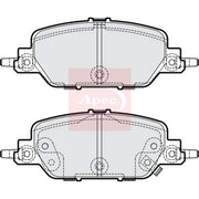 Apec Rear Brake Pad Set PAD2322
