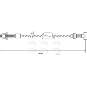 Apec Handbrake Cable Front CAB1134