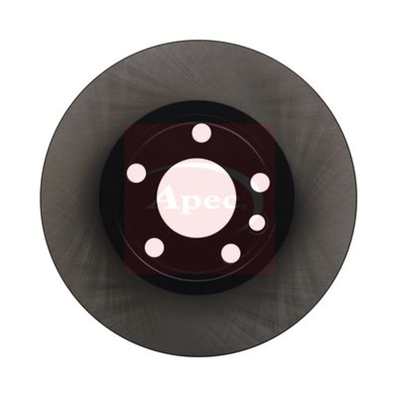 Apec 2 x Solid Front Brake Discs DSK722