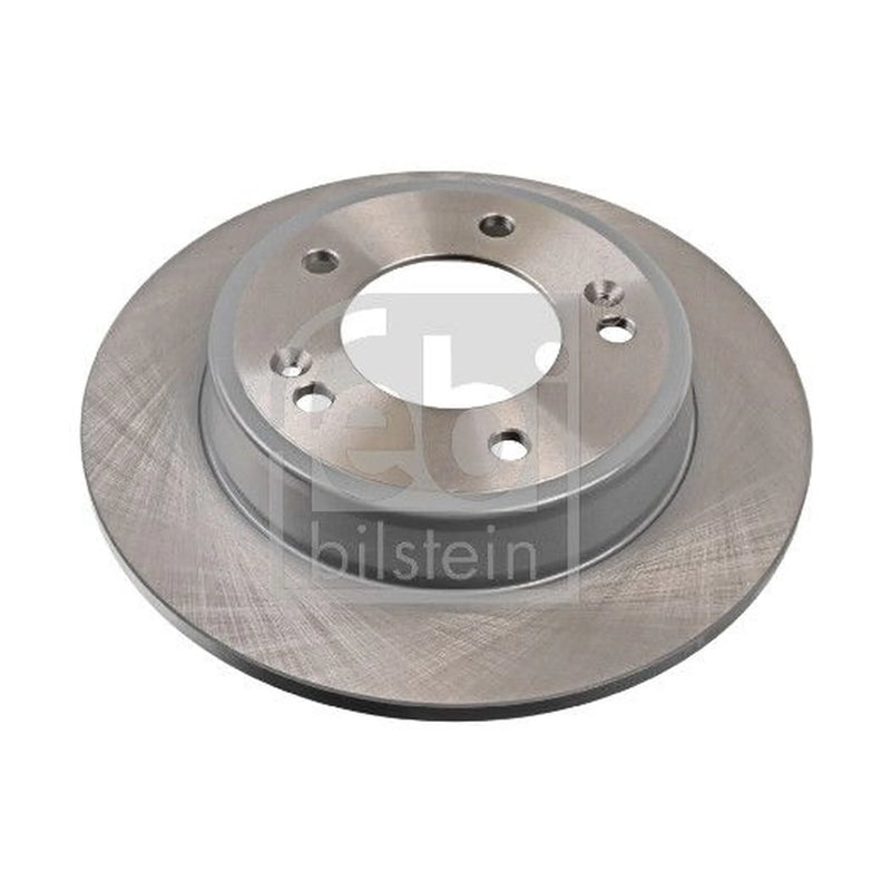 Febi 2 x Solid Rear Brake Discs 108387