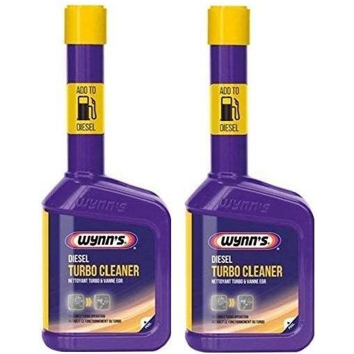 2x Wynns Diesel Turbo charger Vane EGR Cleaner Restores Valve Treatment 325ml Wynns  - Town Parts