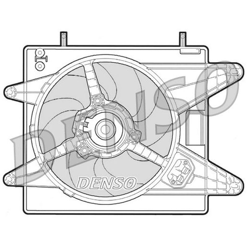 Denso Engine Cooling Fan DER09008