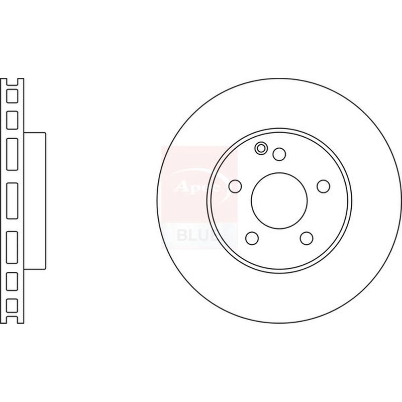 Apec Front Brake Discs SDK6372