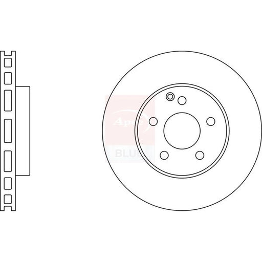 Apec Front Brake Discs SDK6372