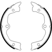 Textar Parking Brake Shoe Set 91077700