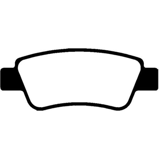 Abtex Rear Brake Pad Set PLU1340