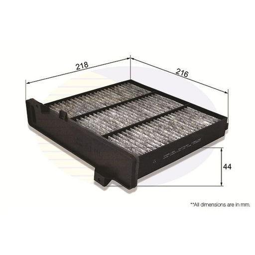 Comline Cabin Air Filter (Pollen Filter) EKF395A
