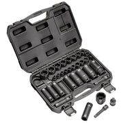Draper Impact Socket Set 32 Piece 3/8" & 1/2" Sq. Dr.