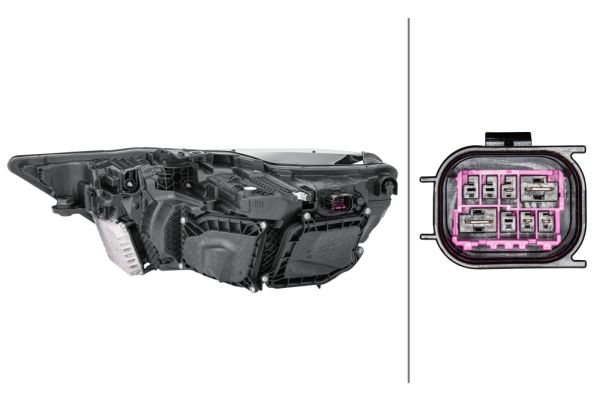 Hella 1ZX 013 378-141 Headlight