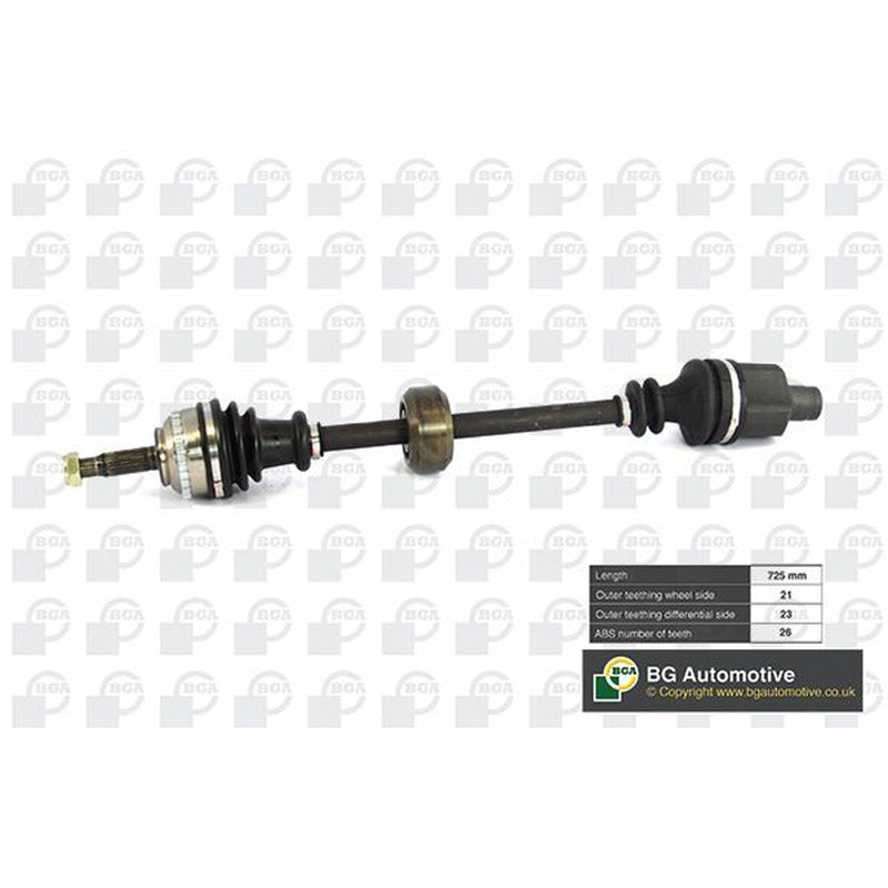 BGA CV Drive Shaft Driveshaft Front Right DS7301RA