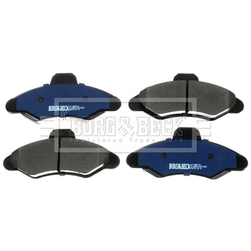 Borg & Beck 4 x Front Brake Pad Set BBP1116