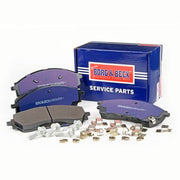 Borg & Beck 4 x Front Brake Pad Set BBP2923