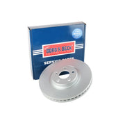 Borg & Beck 2 x Vented Front Brake Discs BBD6124S