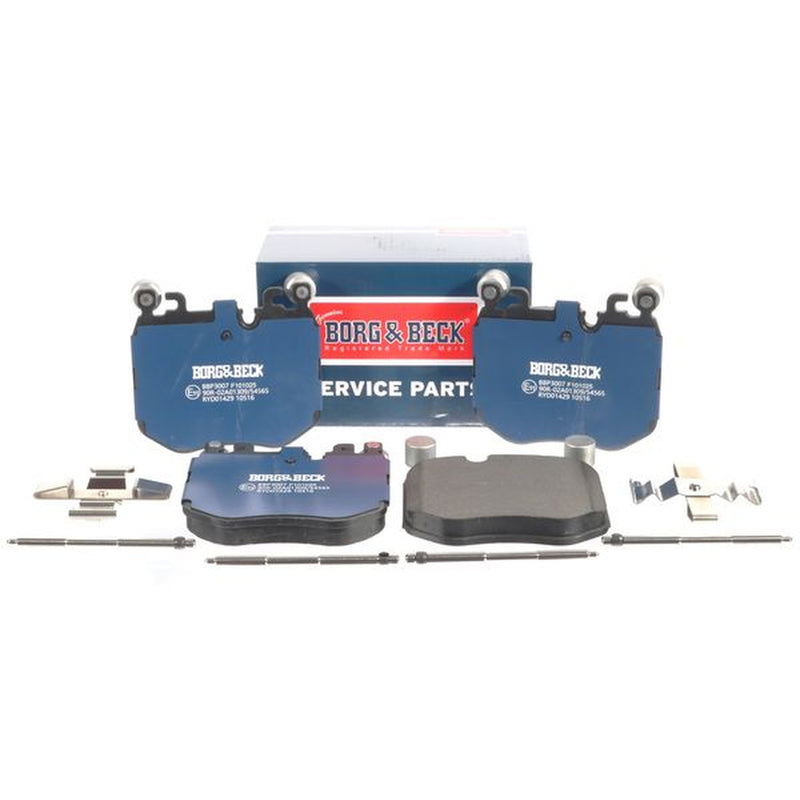 Borg & Beck 4 x Front Brake Pad Set BBP3007