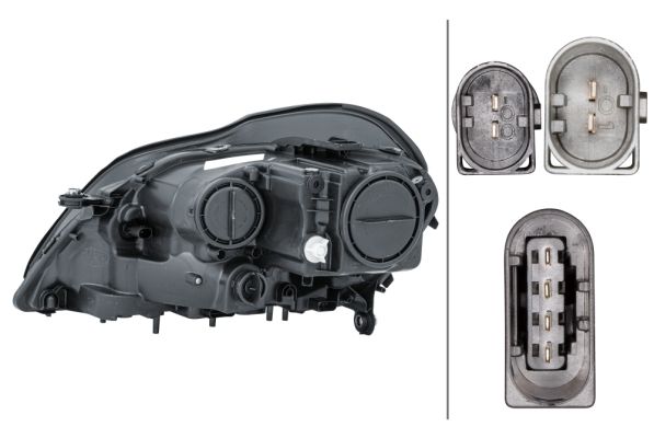 Hella Headlight Headlamp W5W Right