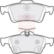 Apec Rear Brake Pad Set PD3314