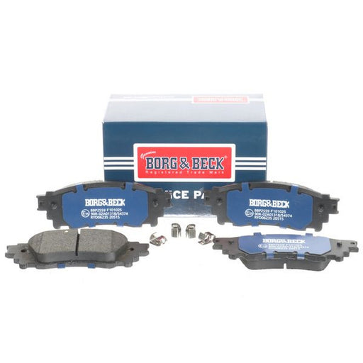 Borg & Beck 4 x Rear Brake Pad Set BBP2559
