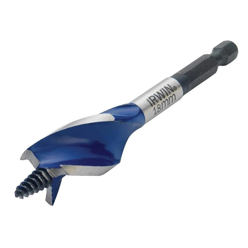 IRWIN® Blue Groove 6X Stubby Wood Bit 18 x 100mm - 1921992